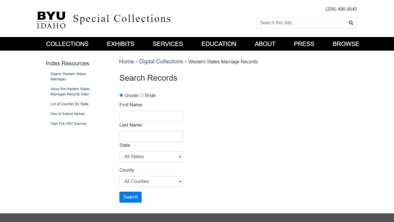 Family History | BYU-Idaho Special Collections